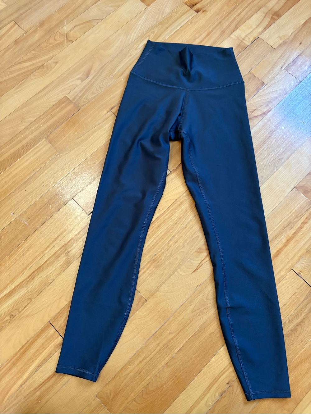 Alo Mid-Waist Black Active Leggings